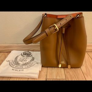 Ralph Lauren Mini Debby II Drawstring Bag